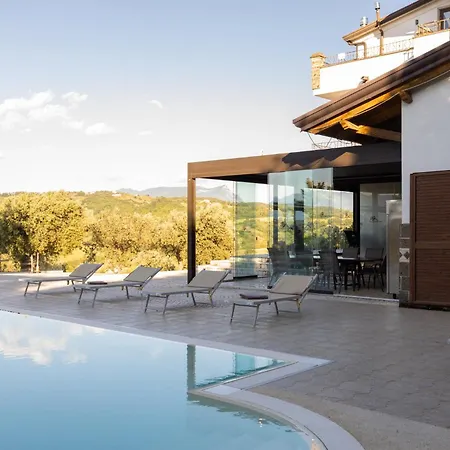Vila Santoro Ai Tre Ulivi Con Piscina Privata Caiazzo